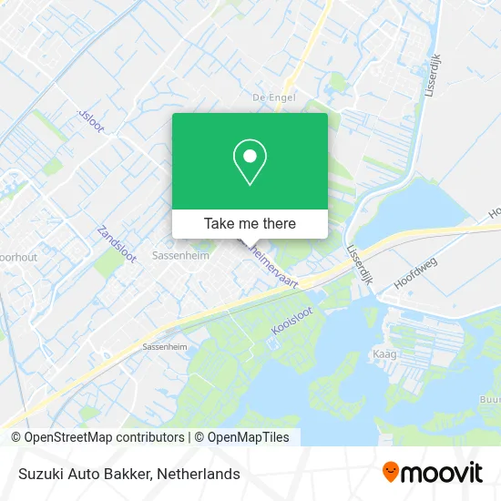 Suzuki Auto Bakker map