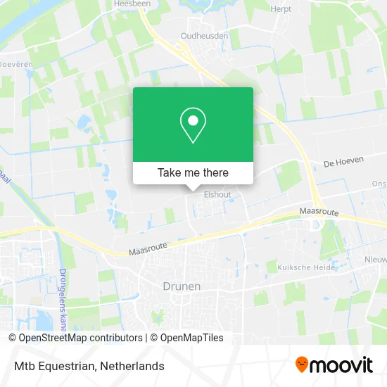 Mtb Equestrian map