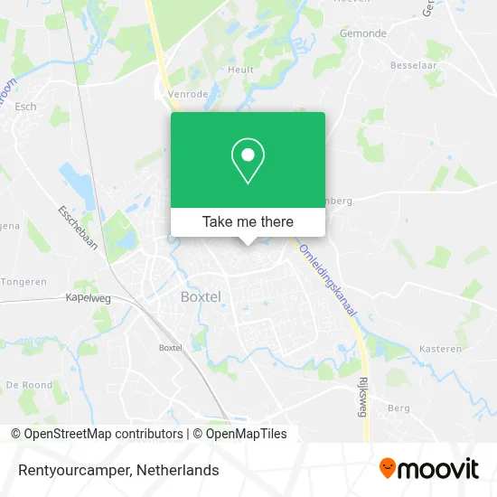 Rentyourcamper map