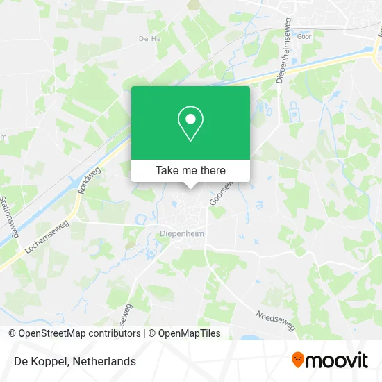 De Koppel map
