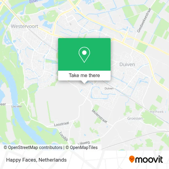Happy Faces map