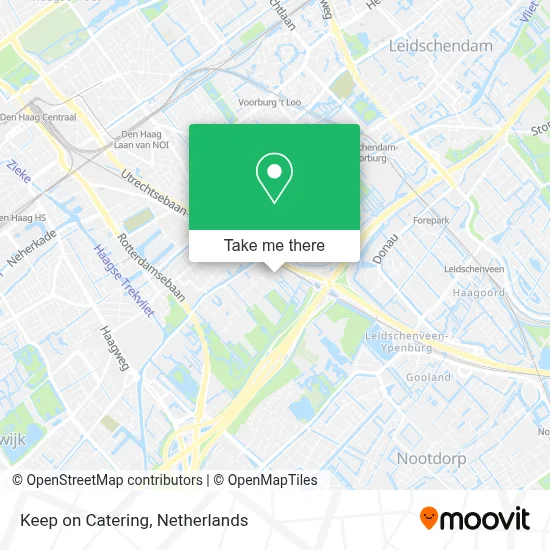 Keep on Catering map