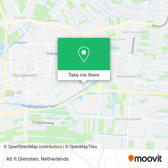 Atl It Diensten map