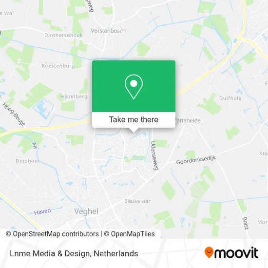 Lnme Media & Design map