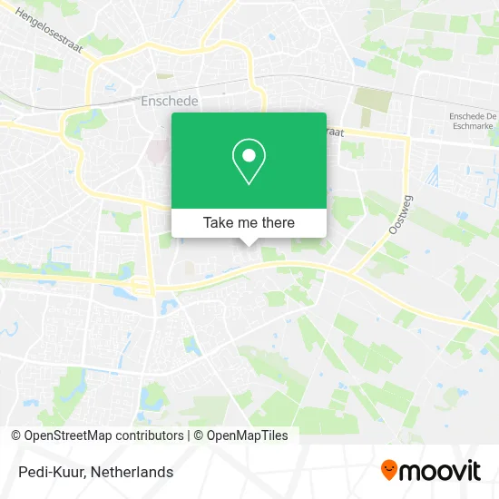 Pedi-Kuur map