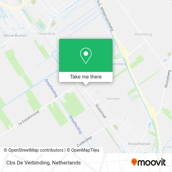 Cbs De Verbinding Karte