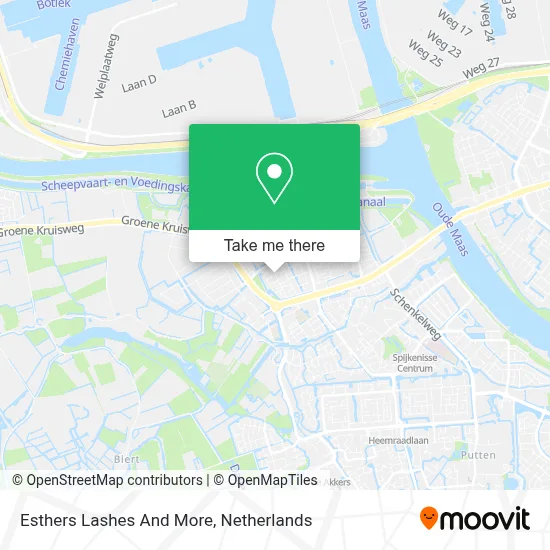 Esthers Lashes And More map