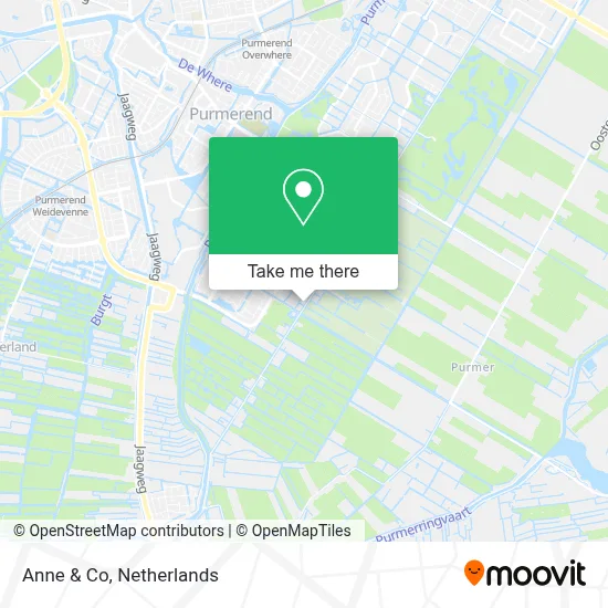 Anne & Co map