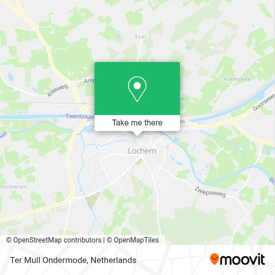 Ter Mull Ondermode map