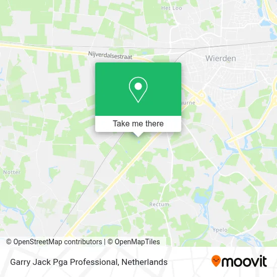 Garry Jack Pga Professional map