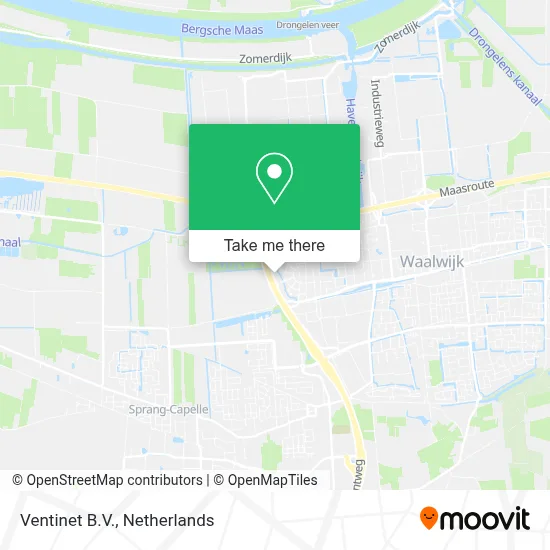 Ventinet B.V. map