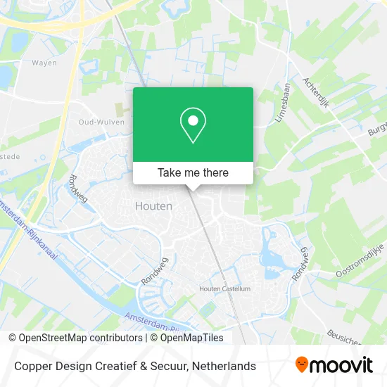 Copper Design Creatief & Secuur Karte