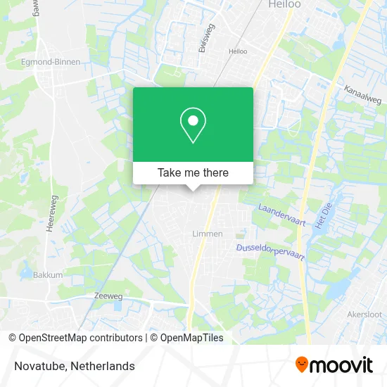 Novatube map