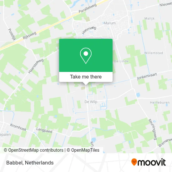 Babbel Karte