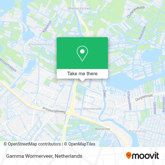 Gamma Wormerveer map