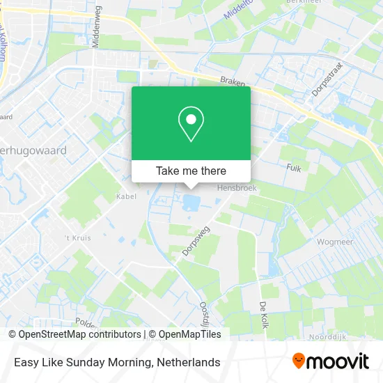 Easy Like Sunday Morning map