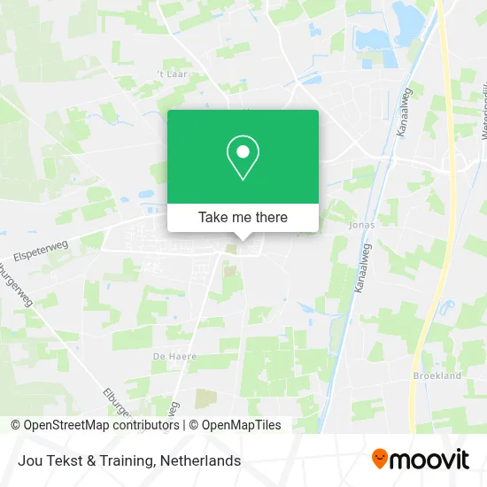 Jou Tekst & Training map