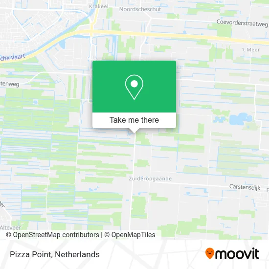Pizzapunt map