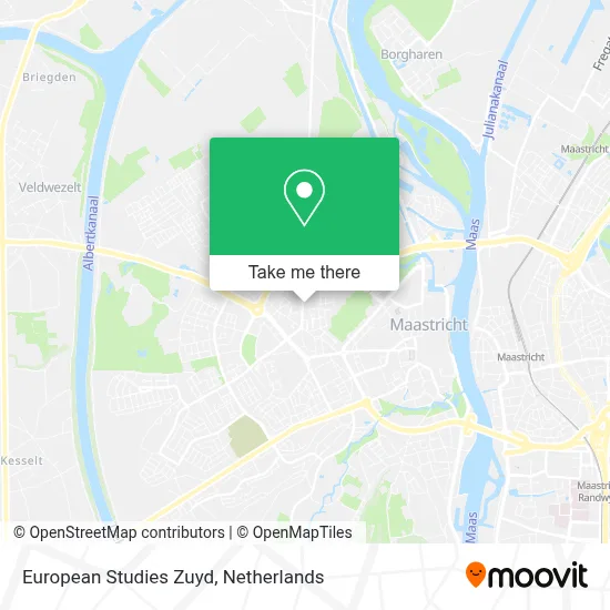 European Studies Zuyd map
