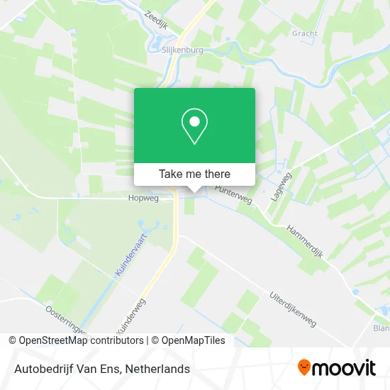 Autobedrijf Van Ens map