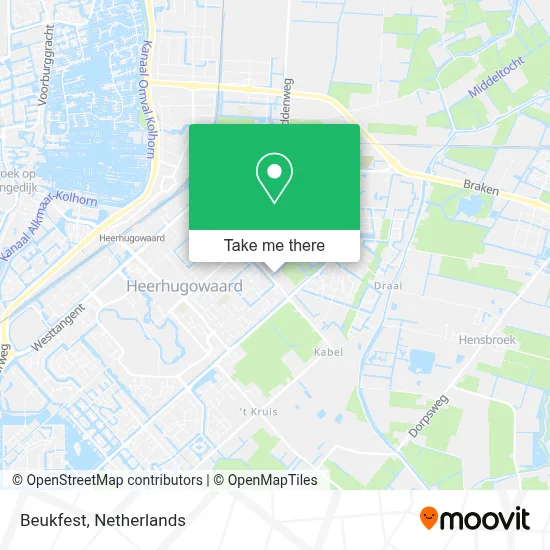 Beukfest map