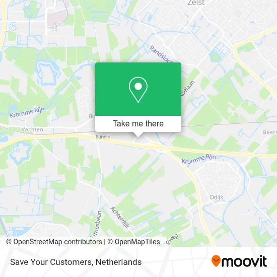 Save Your Customers map