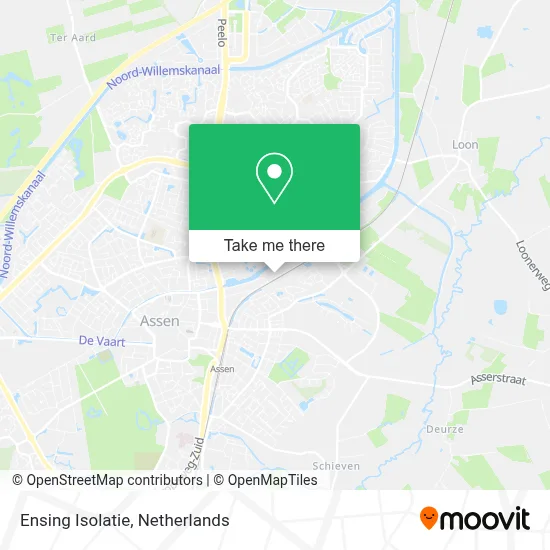 Ensing Isolatie map