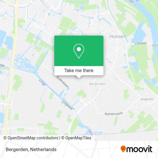 Bergerden map