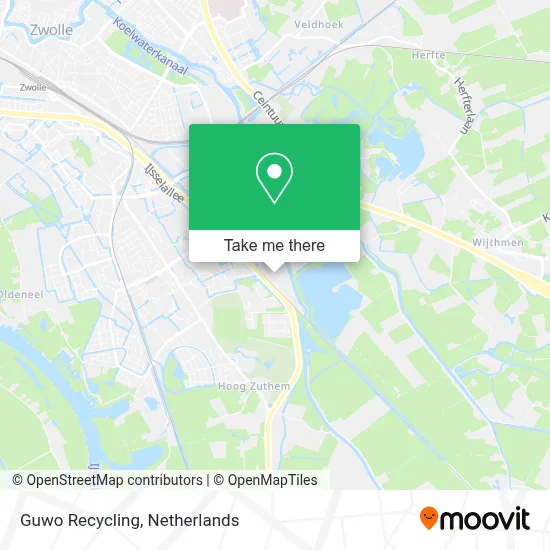 Guwo Recycling map