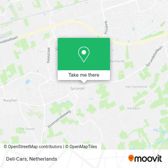 Deli-Cars map