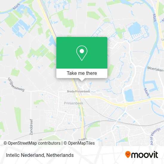 Intelic Nederland map