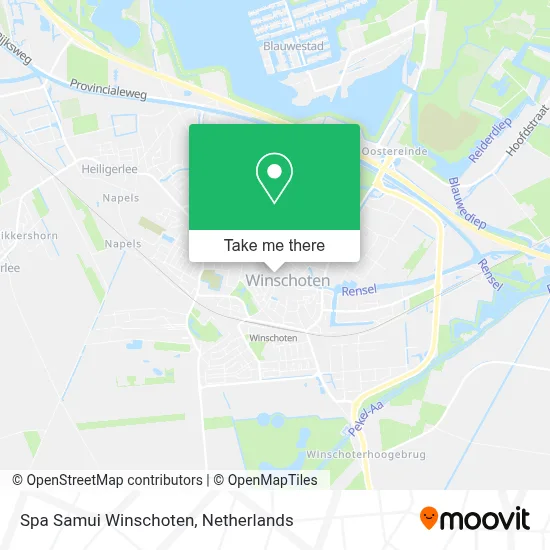 Spa Samui Winschoten map