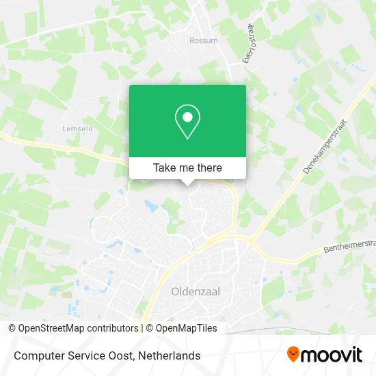 Computer Service Oost Karte