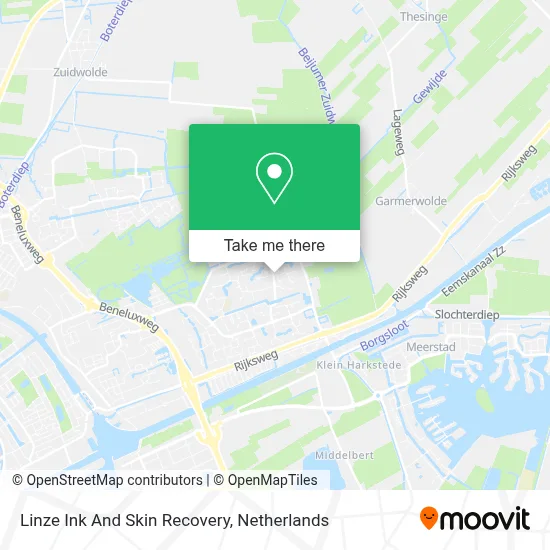 Linze Ink And Skin Recovery map