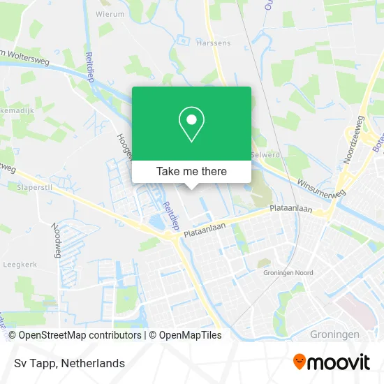 Sv Tapp map