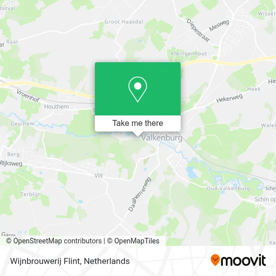 Wijnbrouwerij Flint map