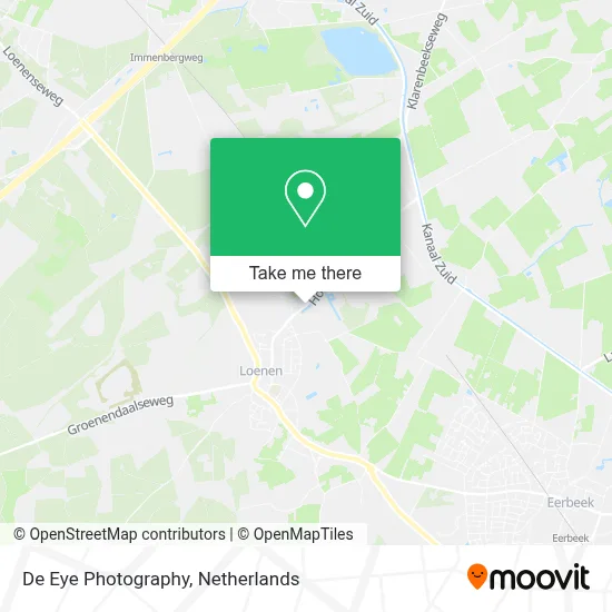 De Eye Photography map