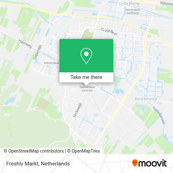 Freshly Markt map