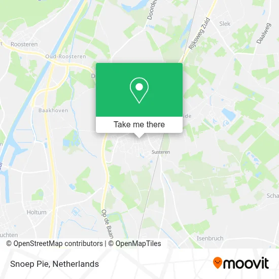 Snoep Pie map
