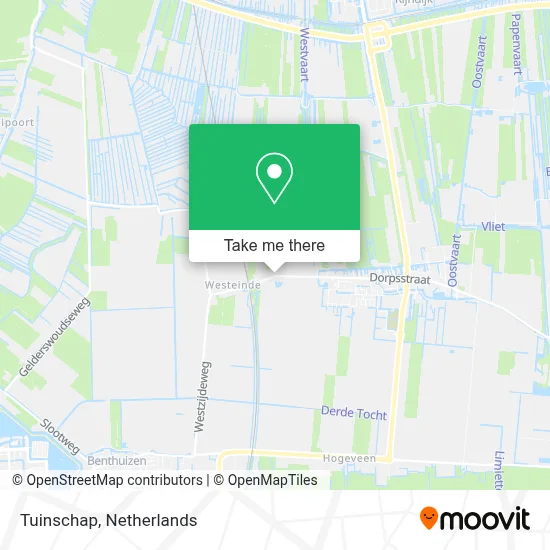 Tuinschap map