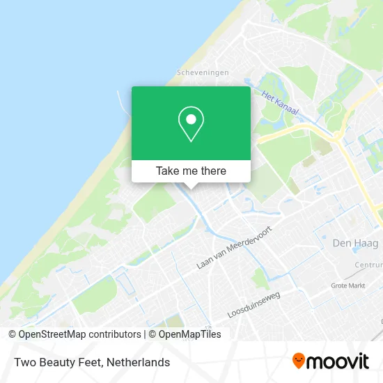 Two Beauty Feet map
