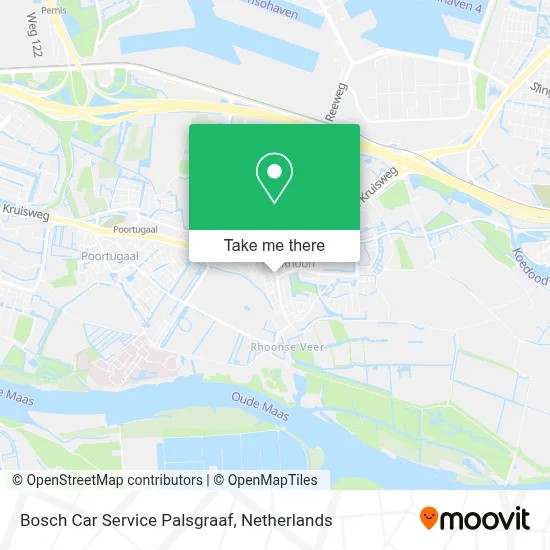 Bosch Car Service Palsgraaf map