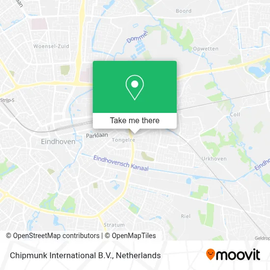 Chipmunk International B.V. map