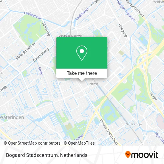Bogaard Stadscentrum map