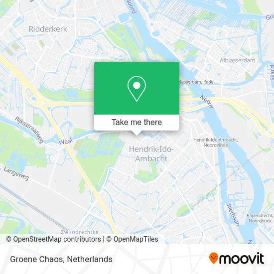 Groene Chaos map