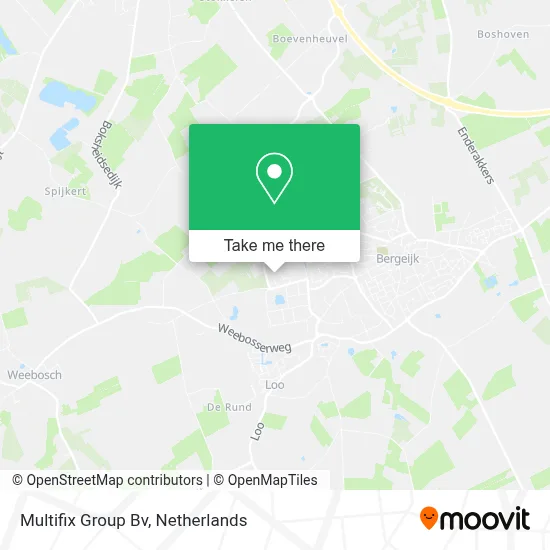 Multifix Group Bv map