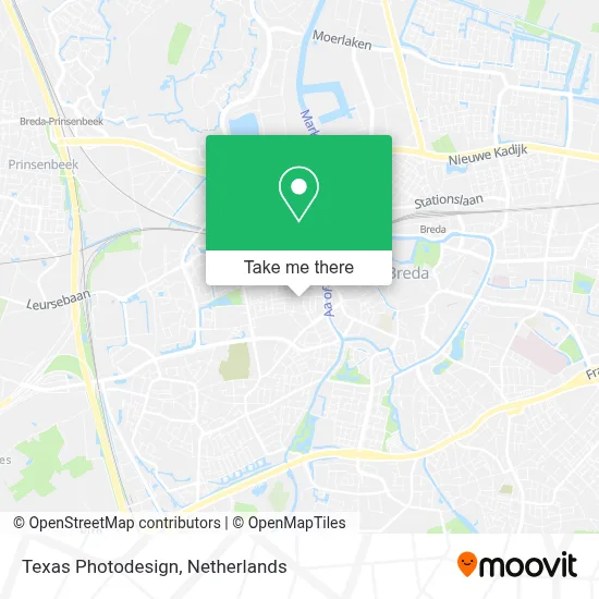 Texas Photodesign map