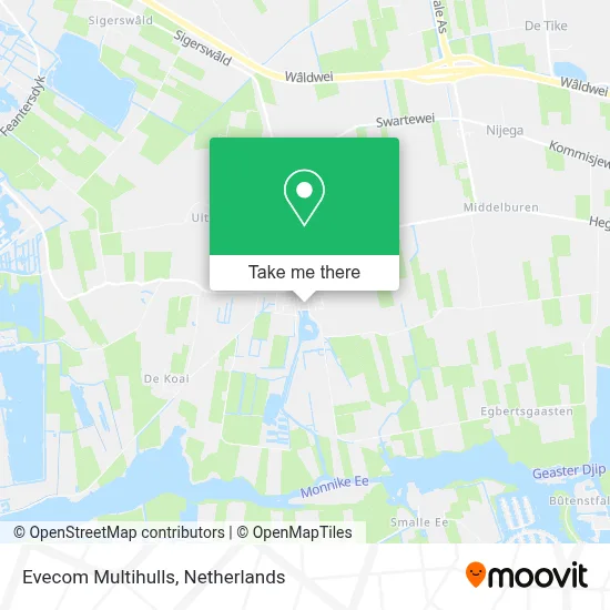 Evecom Multihulls map