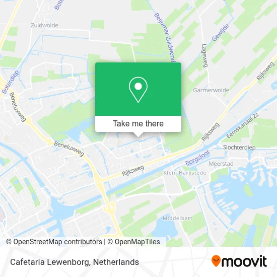 Cafetaria Lewenborg map