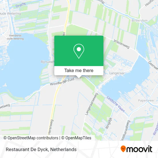 Restaurant De Dyck map